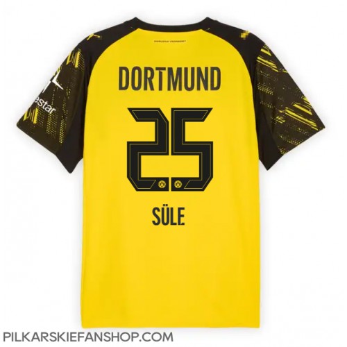 Koszulka piłkarska Borussia Dortmund Niklas Sule #25 Strój Domowy 2025-26 tanio Krótki Rękaw Koszulka piłkarska Borussia Dortmund Niklas Sule #25 Strój Domowy 2025-26 tanio Krótki Rękaw